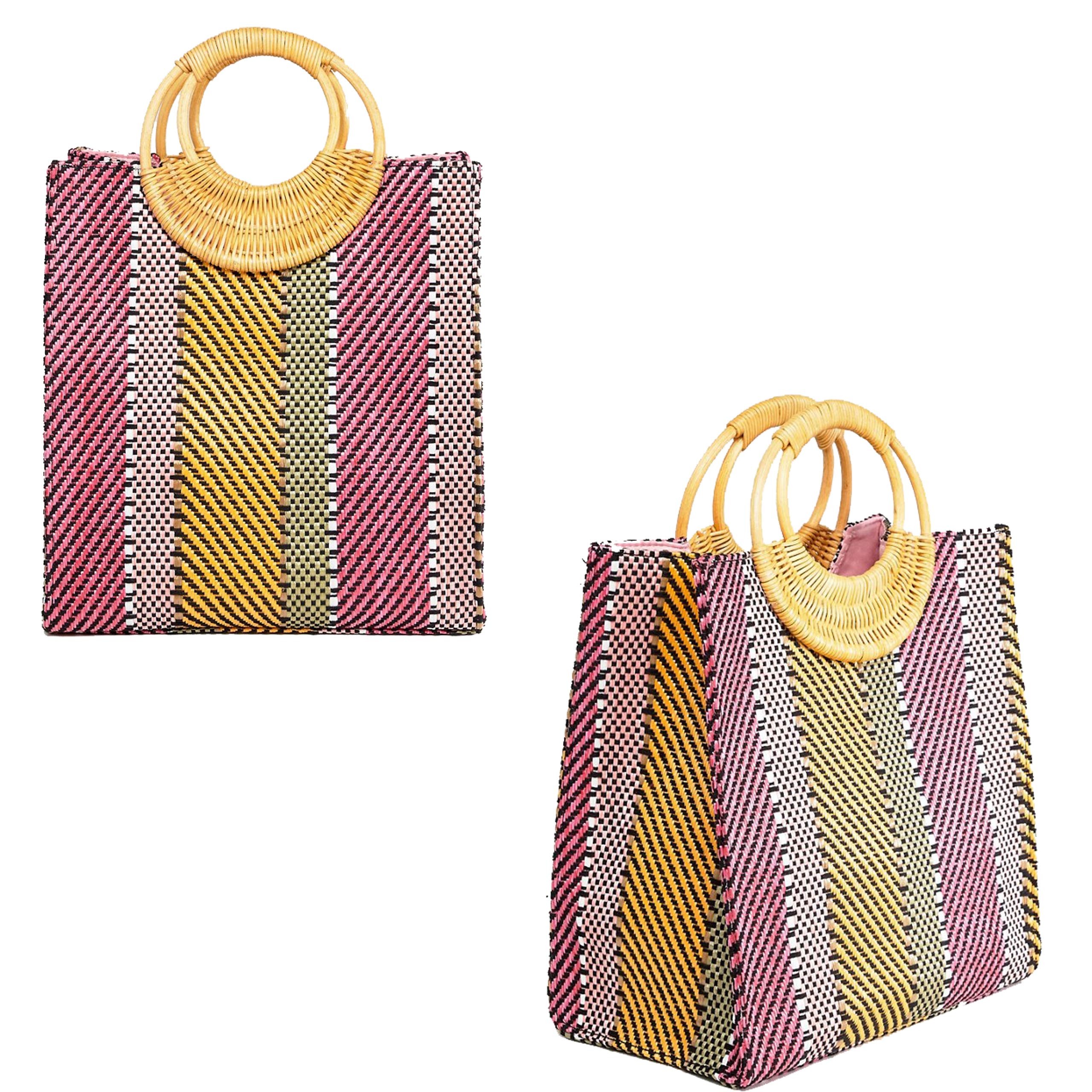 Shopper bag torebka w paski Shopper-bag-torebka-w-paski