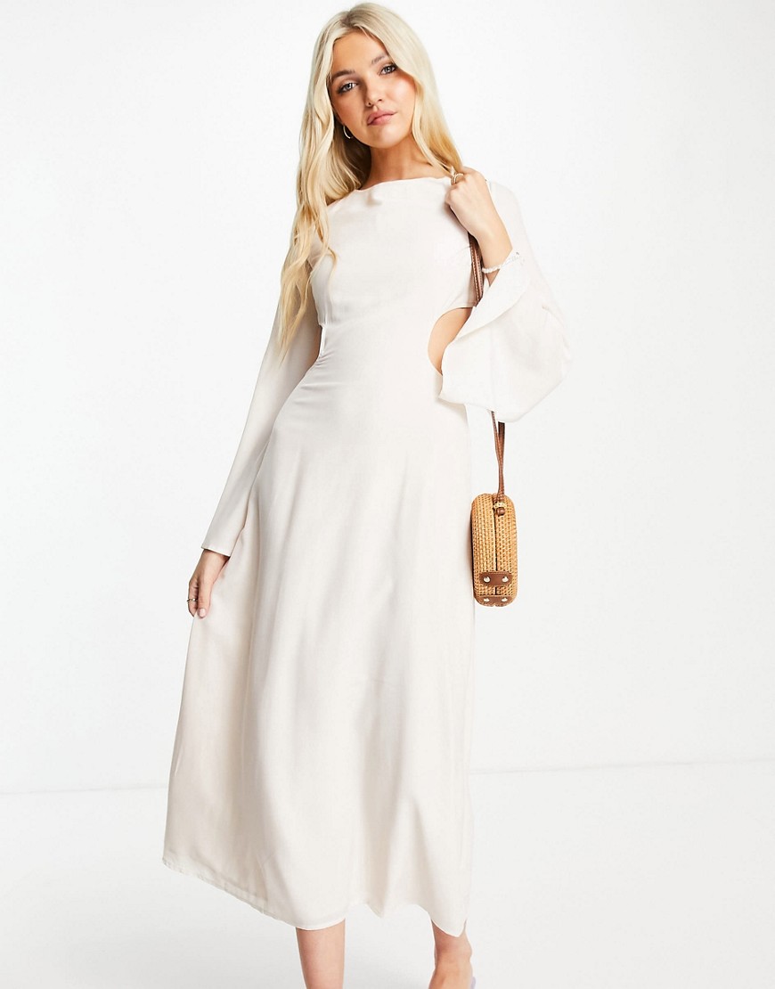 Skylar-Rose-kremowa-satynowa-sukienka-midi-z-wycieciem-i-sznurowaniem-na-plecach-S-3 Skylar-Rose-kremowa-satynowa-sukienka-midi-z-wycieciem-i-sznurowaniem-na-plecach-S