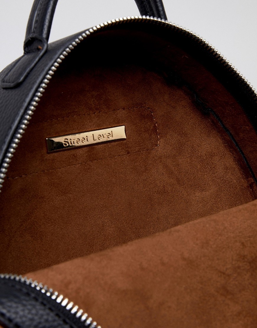 Street-Level-Czarny-minimalistyczny-plecak-torebka-na-zamek-3 Street-Level-Czarny-minimalistyczny-plecak-torebka-na-zamek