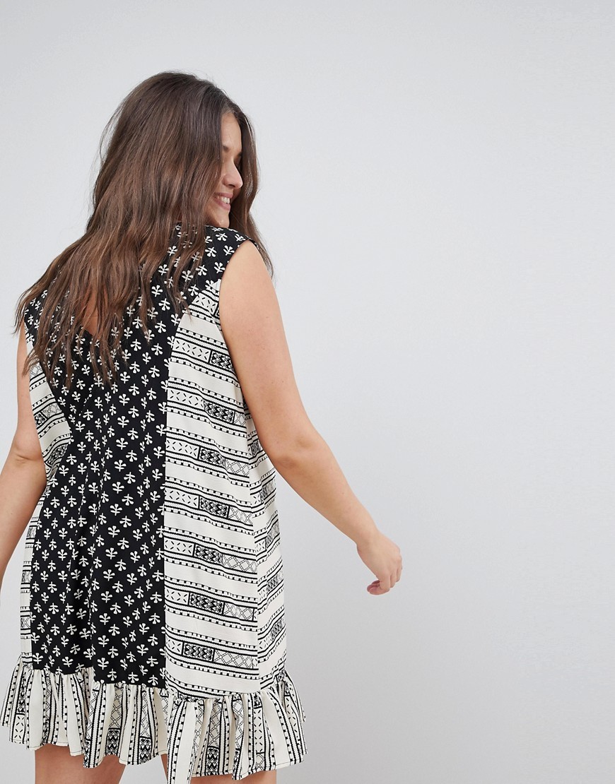Sukienka-dla-puszystych-mini-plus-size-print-na-guziki-XXL-44-1 Sukienka-dla-puszystych-mini-plus-size-print-na-guziki-XXL-44