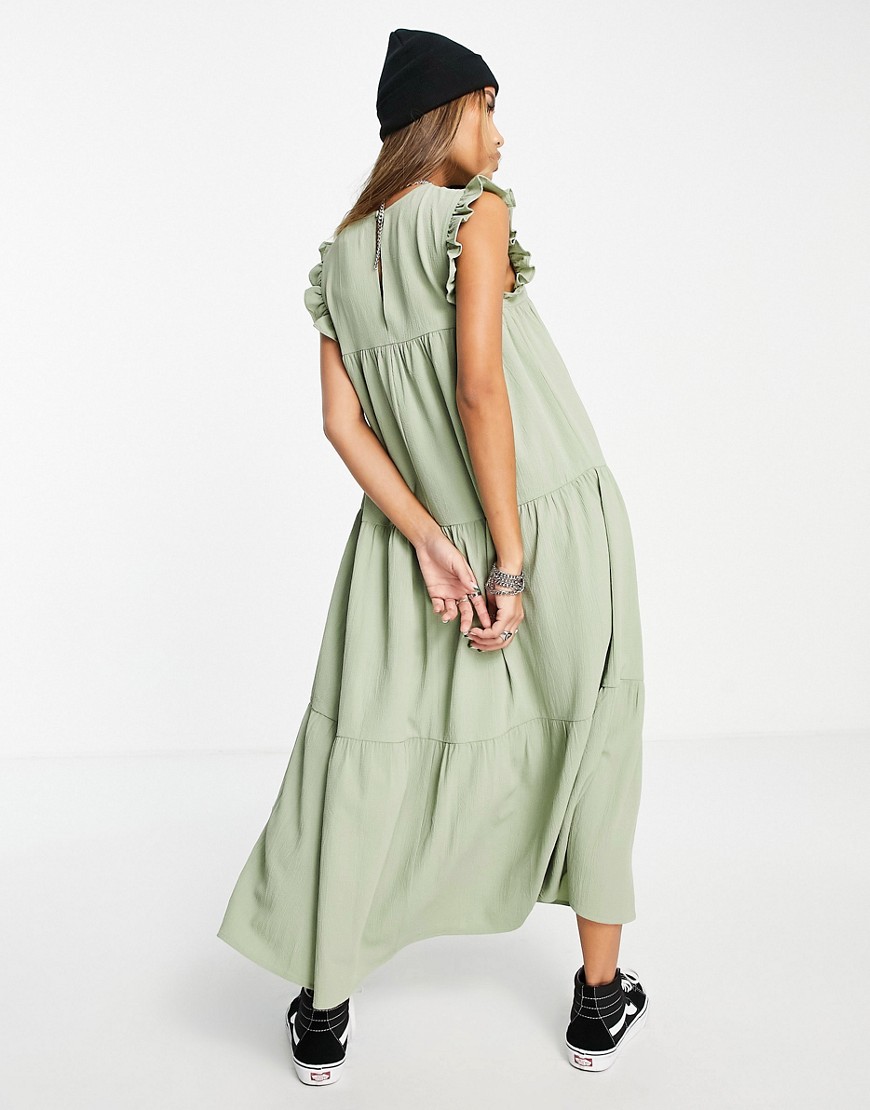 Sukienki-midi-z-falbanka-na-rekawach-w-kolorze-jasnego-khaki-defekt-38-2 Sukienki-midi-z-falbanka-na-rekawach-w-kolorze-jasnego-khaki-defekt-38