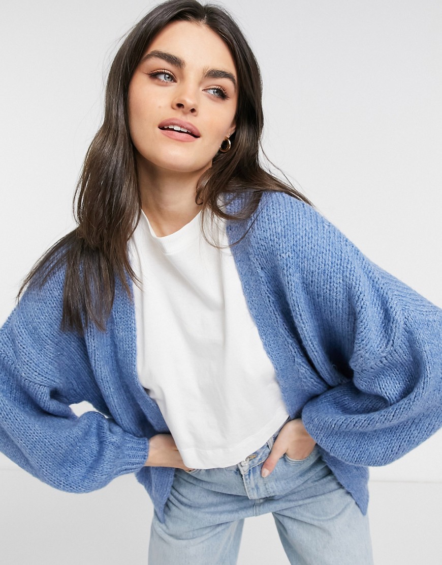 Sweter damski kardigan oversize niebieski defekt 42 Sweter-damski-kardigan-oversize-niebieski-42