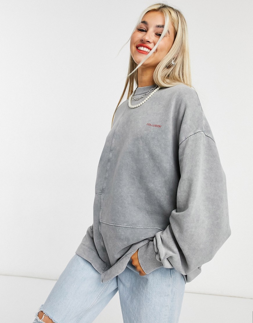 Szara-damska-bluza-oversize-2XL-3 Szara-damska-bluza-oversize-2XL