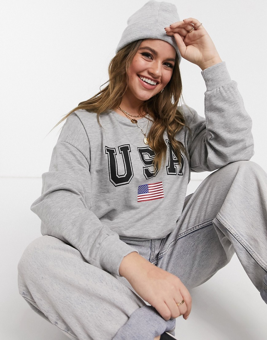 Szara-melanzowa-bluza-z-nadrukiem-USA-44-2 Szara-melanzowa-bluza-z-nadrukiem-USA-44