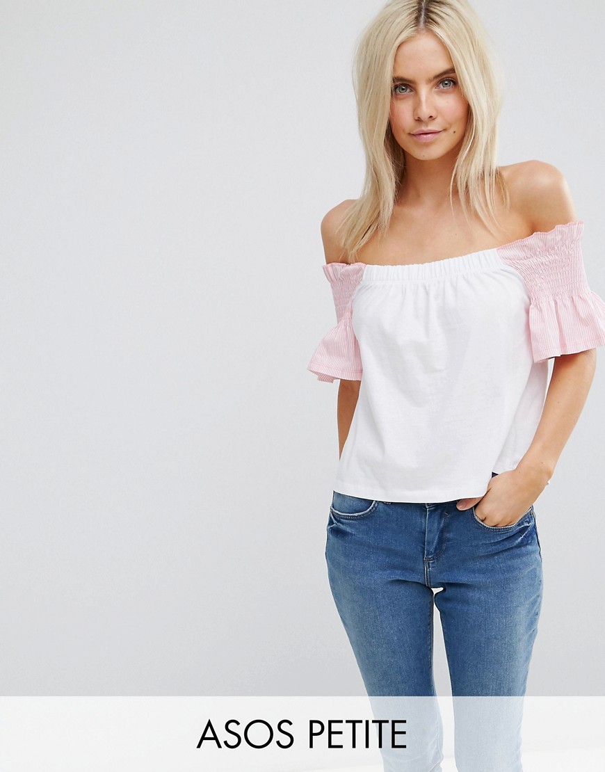 T-Shirt-odsloniete-ramiona-bialo-rozowy-M-38-1 T-Shirt-odsloniete-ramiona-bialo-rozowy-M-38
