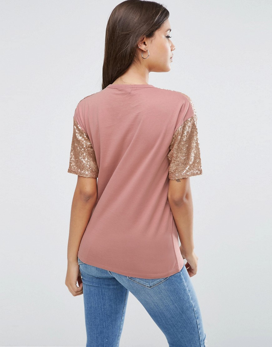 T-Shirt-w-cekiny-rozowy-M-38-2 T-Shirt-w-cekiny-rozowy-M-38