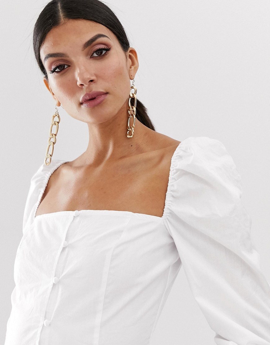 Tall-Missguided-Biala-Bluzka-kwadratowy-dekolt-dekolt-XS-34-2 Tall-Missguided-Biala-Bluzka-kwadratowy-dekolt-dekolt-XS-34