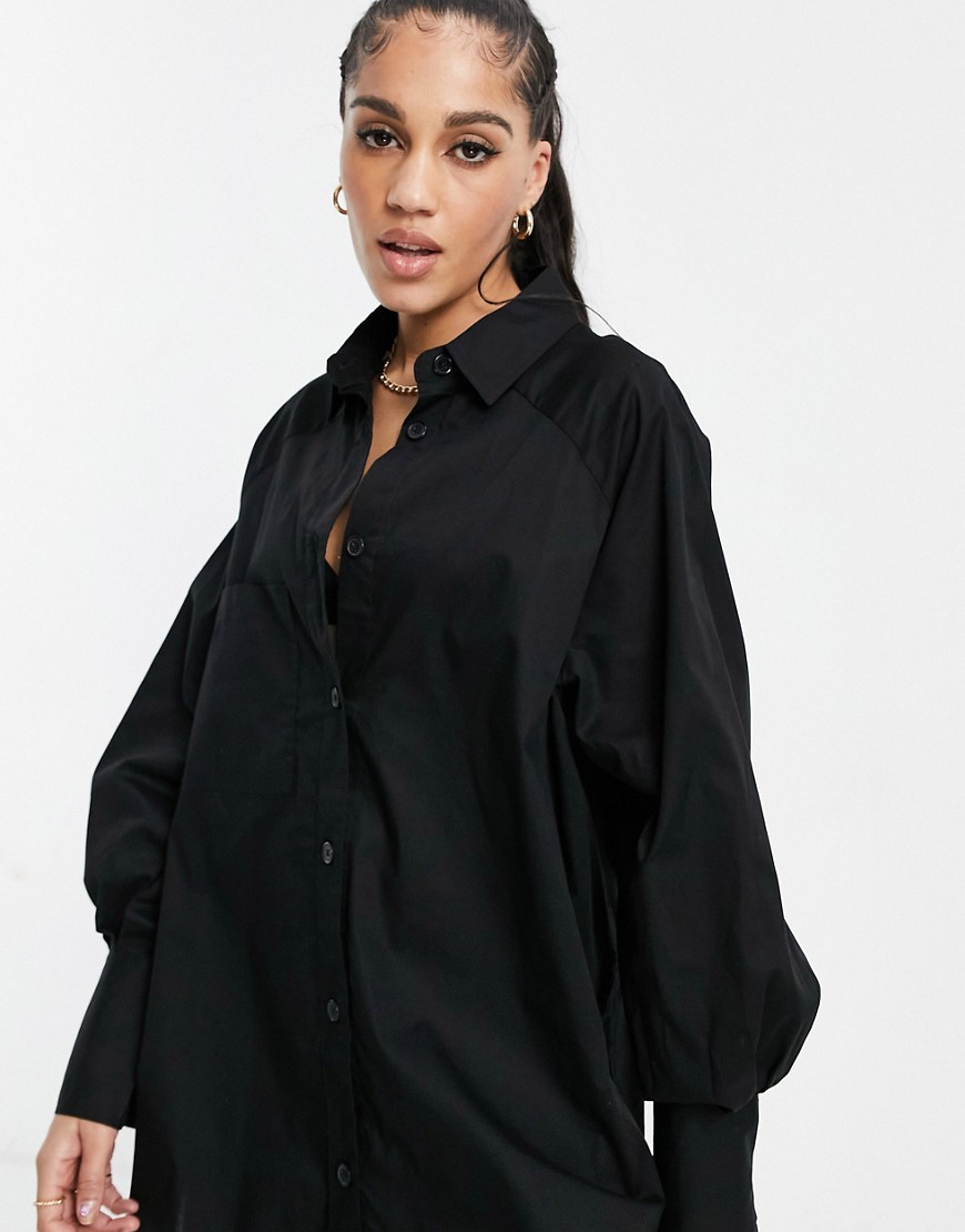 Threadbare-czarna-sukienka-koszulowa-oversize-z-bufiastymi-rekawami-38-2 Threadbare-czarna-sukienka-koszulowa-oversize-z-bufiastymi-rekawami-38