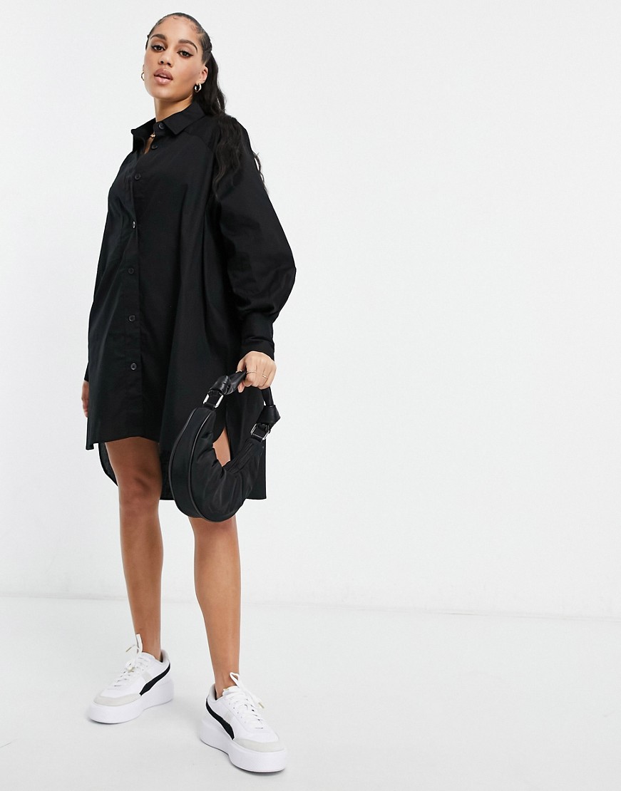 Threadbare-czarna-sukienka-koszulowa-oversize-z-bufiastymi-rekawami-38-3 Threadbare-czarna-sukienka-koszulowa-oversize-z-bufiastymi-rekawami-38