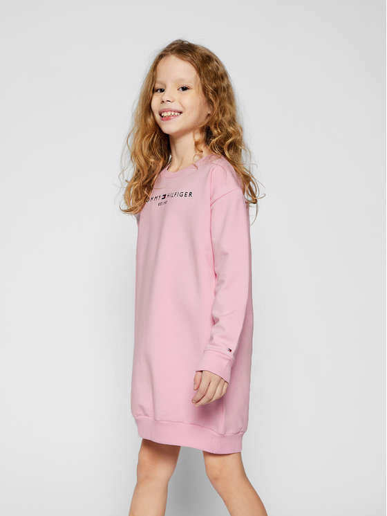 Tommy Hilfiger różowa sukienka dresowa 16 lat Tommy-Hilfiger-rozowa-sukienka-dresowa-16-lat