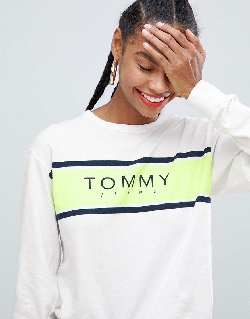 Tommy-Jeans-Bialy-T-shirt-brandowany-XS-34-2 Tommy-Jeans-Bialy-T-shirt-brandowany-XS-34