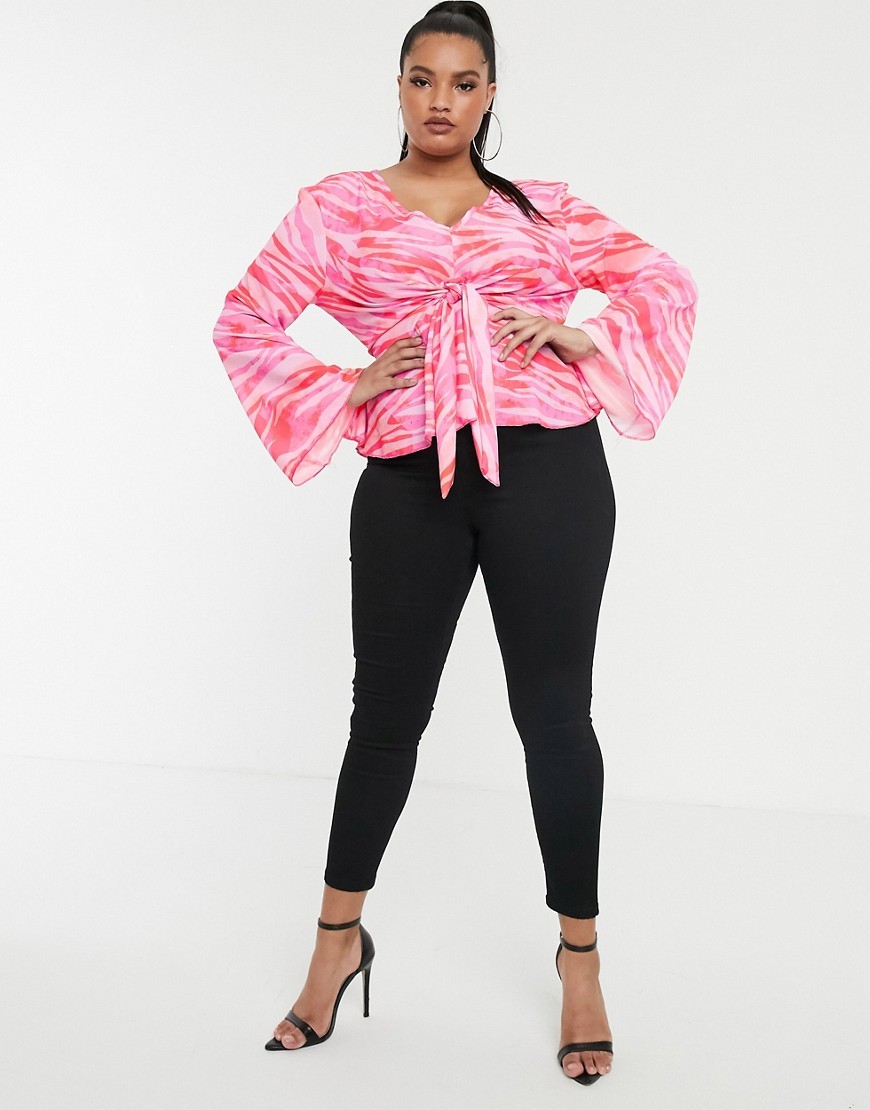 Top Bluzka plus size wzorzysta defekt 46 Top-Bluzka-plus-size-wzorzysta-defekt-46