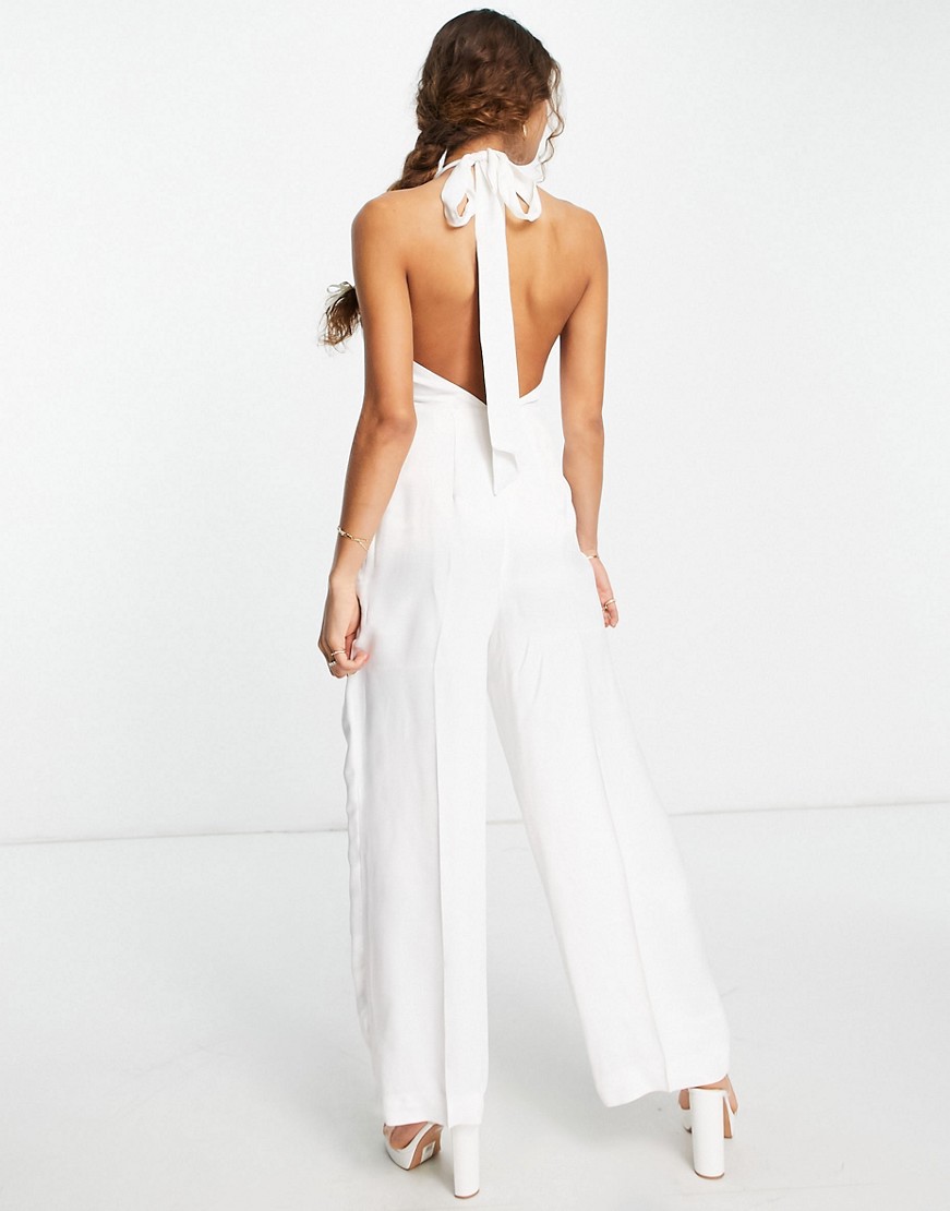 Topshop-Premium-damski-bialy-satynowy-kombinezon-XL-1 Topshop-Premium-damski-bialy-satynowy-kombinezon-XL
