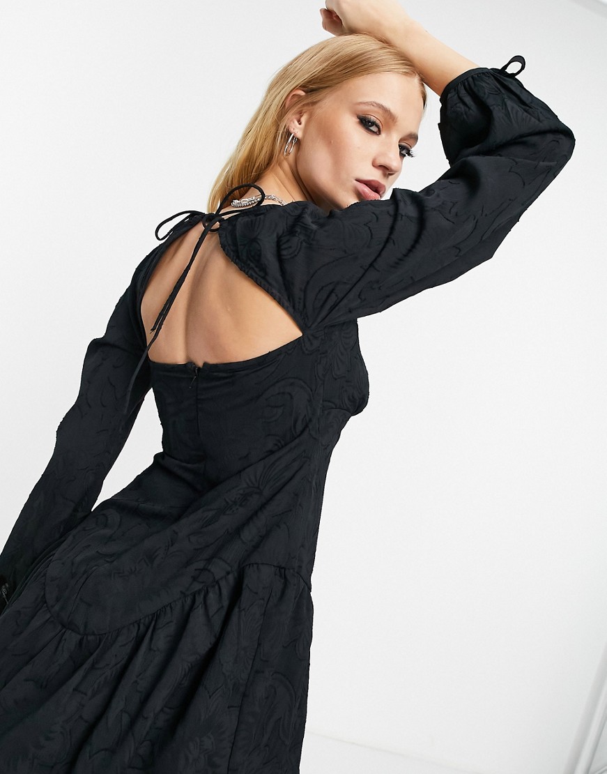 Topshop-czarna-wiazana-sukienka-mini-zakardowe-kwiaty-44-1 Topshop-czarna-wiazana-sukienka-mini-zakardowe-kwiaty-44