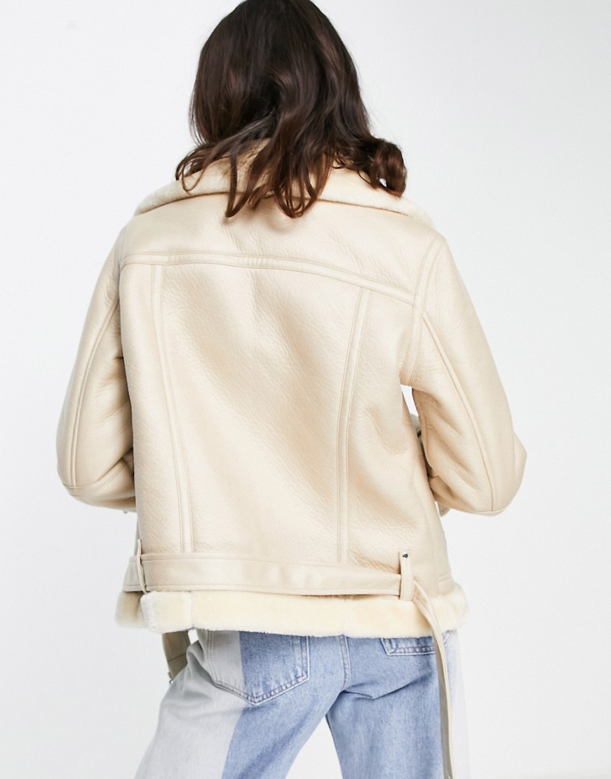 Topshop-damska-kremowa-kurtka-pilotka-z-imitacji-owczej-skory-z-podszewka-ze-sztucznego-kozuszka-defekt-XS-1 Topshop-damska-kremowa-kurtka-pilotka-z-imitacji-owczej-skory-z-podszewka-ze-sztucznego-kozuszka-defekt-XS
