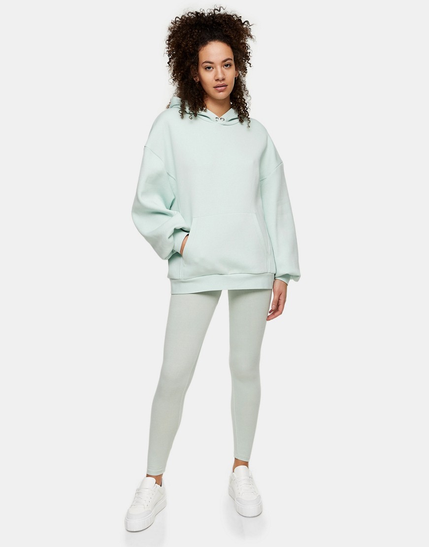 Topshop-damska-zielona-bluza-z-kapturem-z-przelotkami-S-3 Topshop-damska-zielona-bluza-z-kapturem-z-przelotkami-S