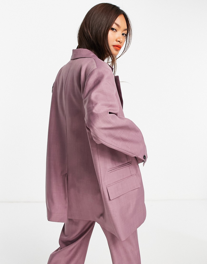 Topshop-fioletowa-jednorzedowa-marynarka-oversize-M-1 Topshop-fioletowa-jednorzedowa-marynarka-oversize-M
