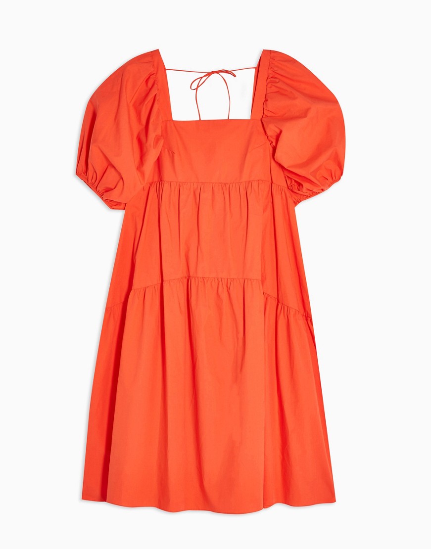 Topshop-warstwowa-luxna-sukienka-midi-pomaranczowa-40-3 Topshop-warstwowa-luxna-sukienka-midi-pomaranczowa-40