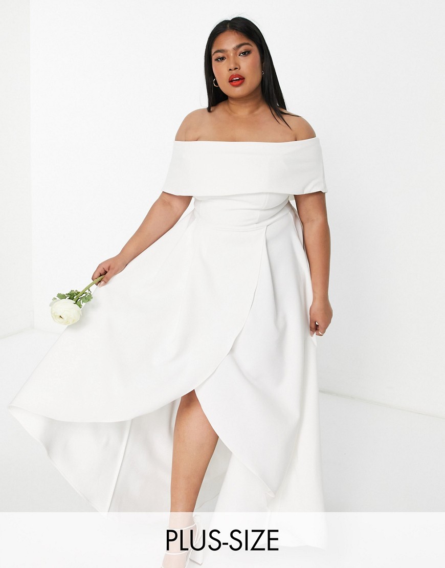 True Violet Plus sukienka ślubna maxi ivory z odsłoniętymi ramionami defekt 46 True-Violet-Plus-sukienka-slubna-maxi-ivory-z-odslonietymi-ramionami-defekt-46