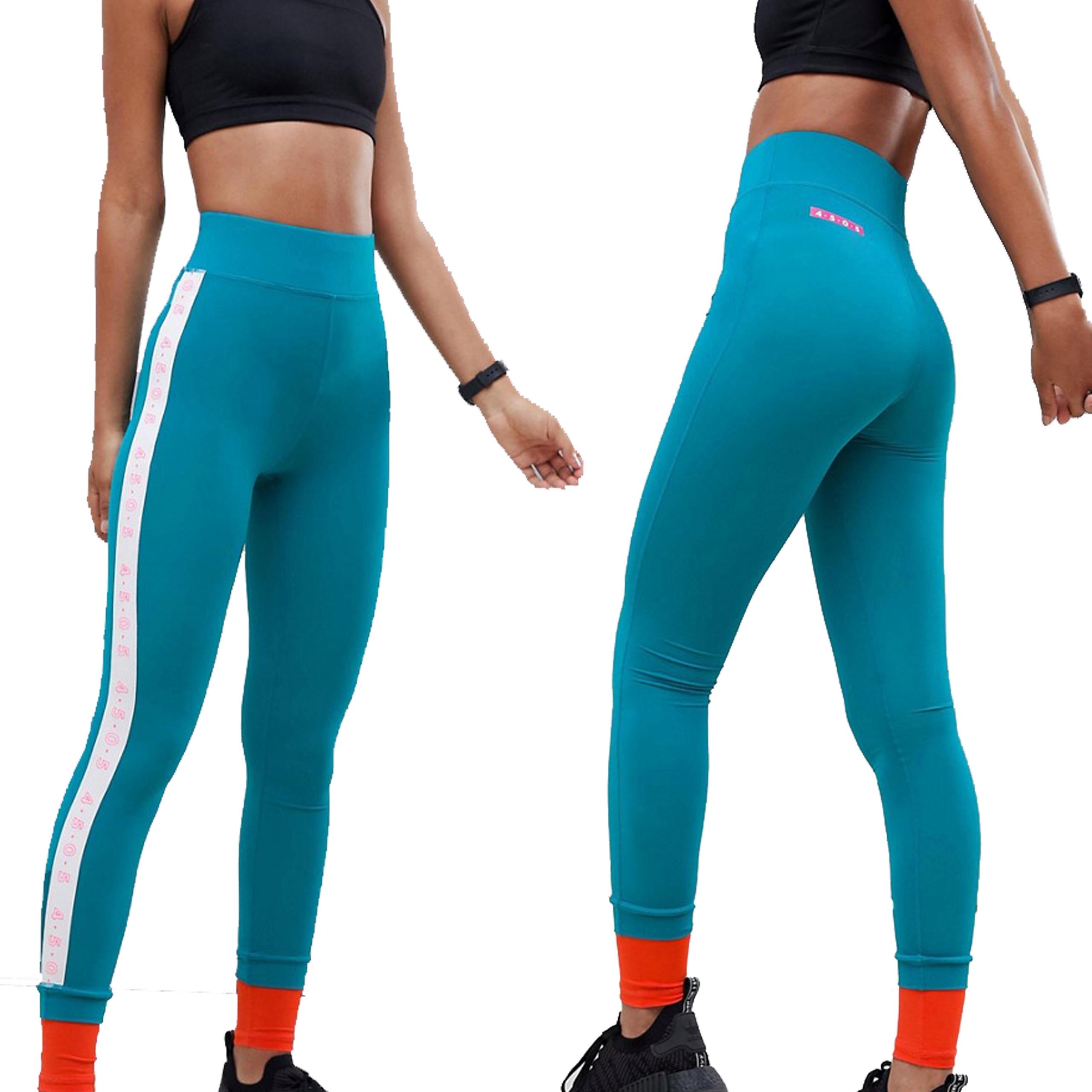 Turkusowe sportowe legginsy S 36 Turkusowe-sportowe-legginsy-S-36