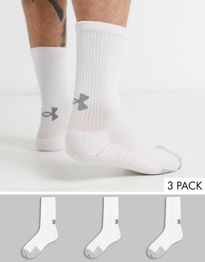 Under Armour męskie białe skarpetki XL Under-Armour-meskie-biale-skarpetki-XL