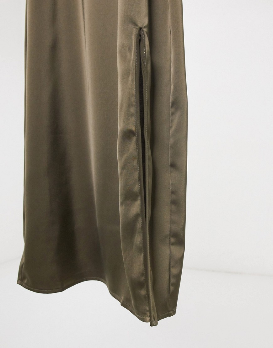 Unique-21-satynowa-sukienka-midi-z-rozcieciem-khaki-36-3 Unique-21-satynowa-sukienka-midi-z-rozcieciem-khaki-36