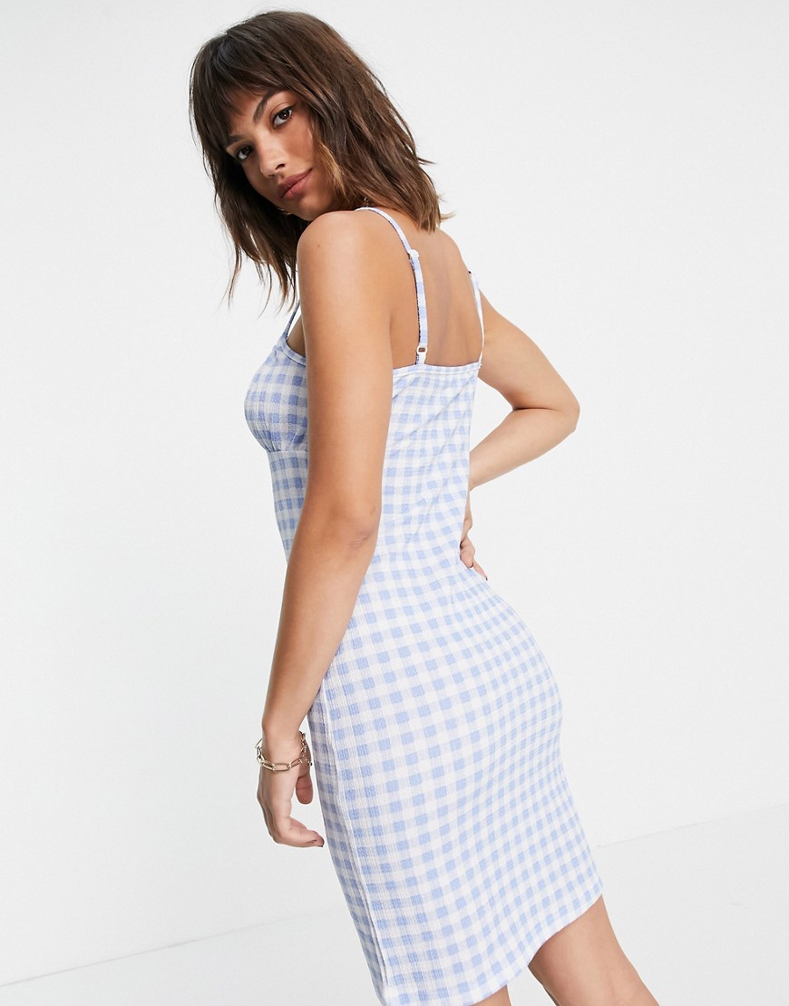 Vero-Moda-Exclusive-niebieska-sukienka-mini-w-krate-M-1 Vero-Moda-Exclusive-niebieska-sukienka-mini-w-krate-M