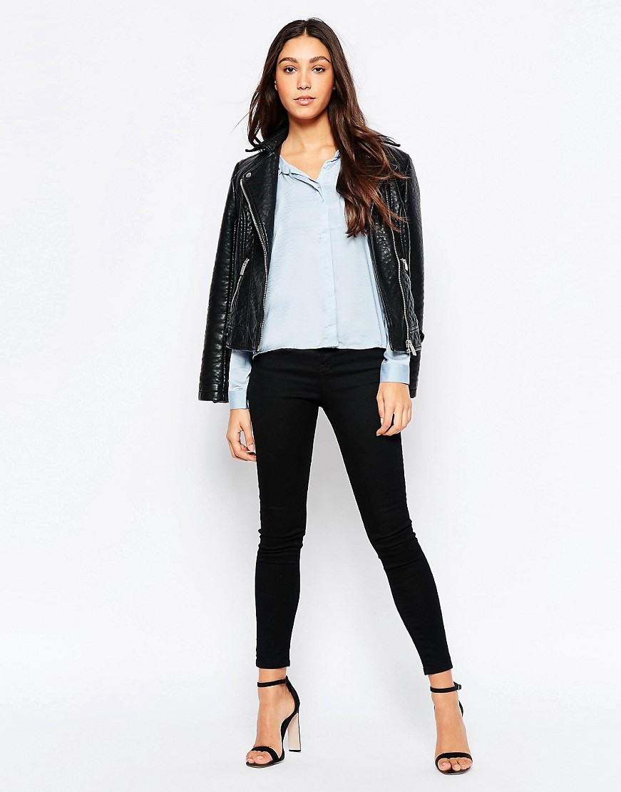 Vero-Moda-Niebieska-Koszula-dopasowana-S-36-4 Vero-Moda-Niebieska-Koszula-dopasowana-S-36