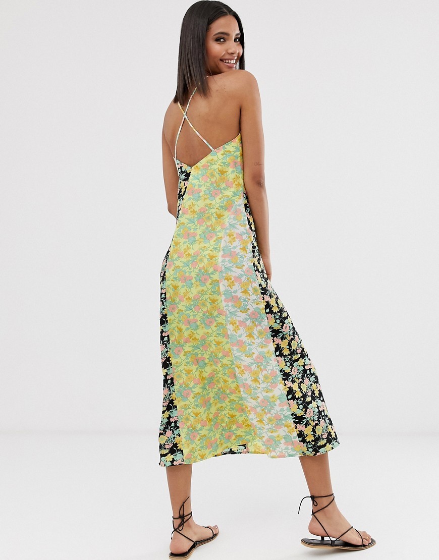 Warehouse-Sukienka-w-kwiatowy-print-letnia-na-ramiaczkach-M-38-1 Warehouse-Sukienka-w-kwiatowy-print-letnia-na-ramiaczkach-M-38