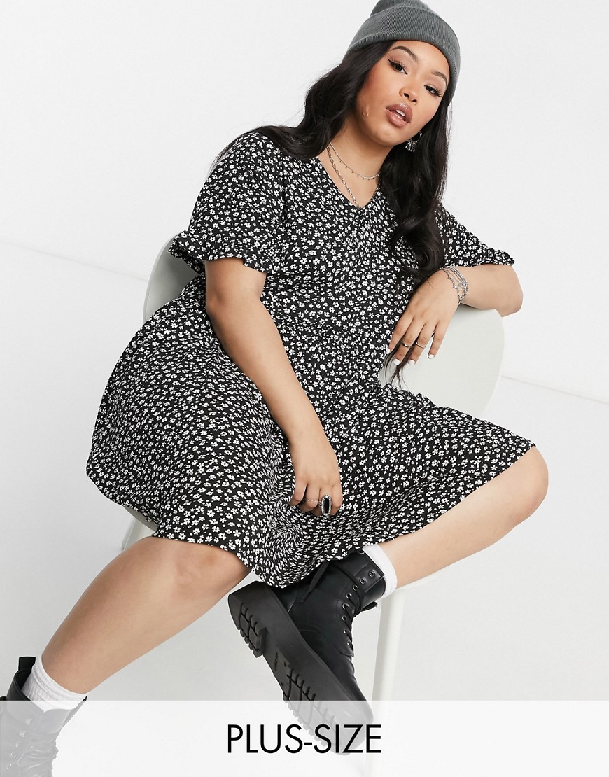 Wednesdays Girl Curve Sukienka mini w kwiaty 48 Wednesdays-Girl-Curve-Sukienka-mini-w-kwiaty-48
