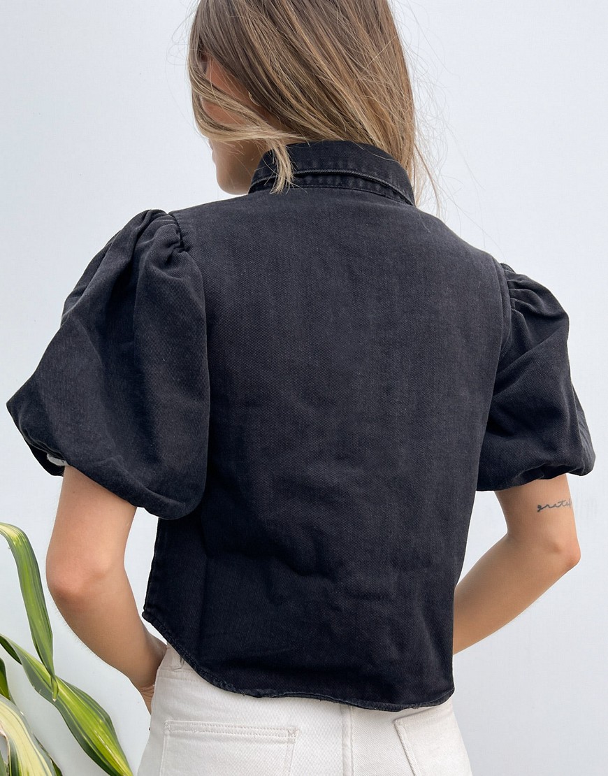 Wednesdays-Girl-Koszula-jeansowa-z-bufkami-i-guzikami-w-stylu-vintagedefekt-M-1 Wednesdays-Girl-Koszula-jeansowa-z-bufkami-i-guzikami-w-stylu-vintagedefekt-M