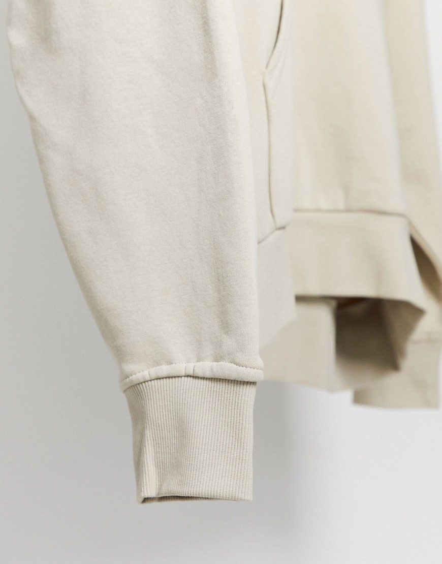 Weekday-Alisa-–-Bezowa-bluza-z-kapturem-oversize-z-organicznej-bawelny-S-2 Weekday-Alisa-–-Bezowa-bluza-z-kapturem-oversize-z-organicznej-bawelny-S