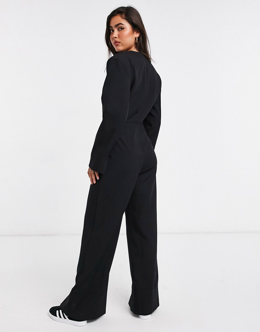 Weekday-damski-czarny-elegancki-kombinezon-M-1 Weekday-damski-czarny-elegancki-kombinezon-M