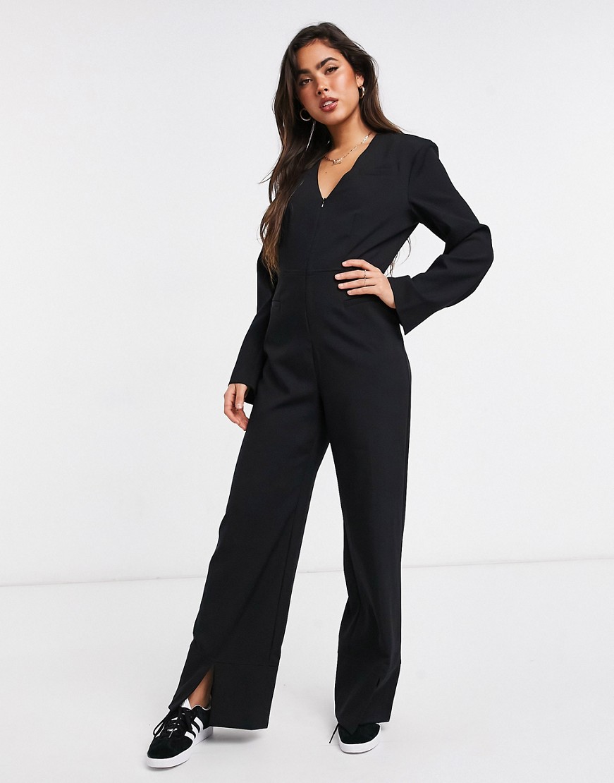 Weekday-damski-czarny-elegancki-kombinezon-M-3 Weekday-damski-czarny-elegancki-kombinezon-M