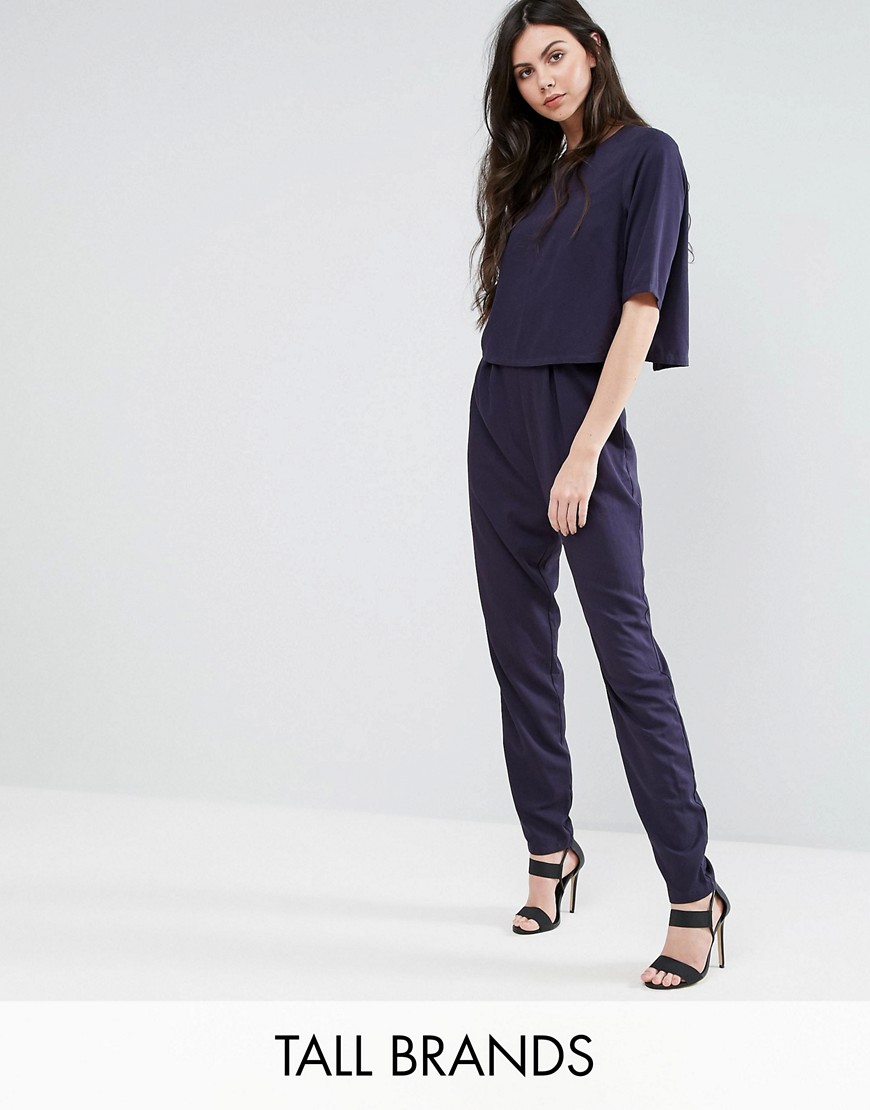Y-A-S-Tall-Granatowy-Kombinezon-oversize-M-38-1 Y-A-S--Tall-Granatowy-Kombinezon-oversize-M-38