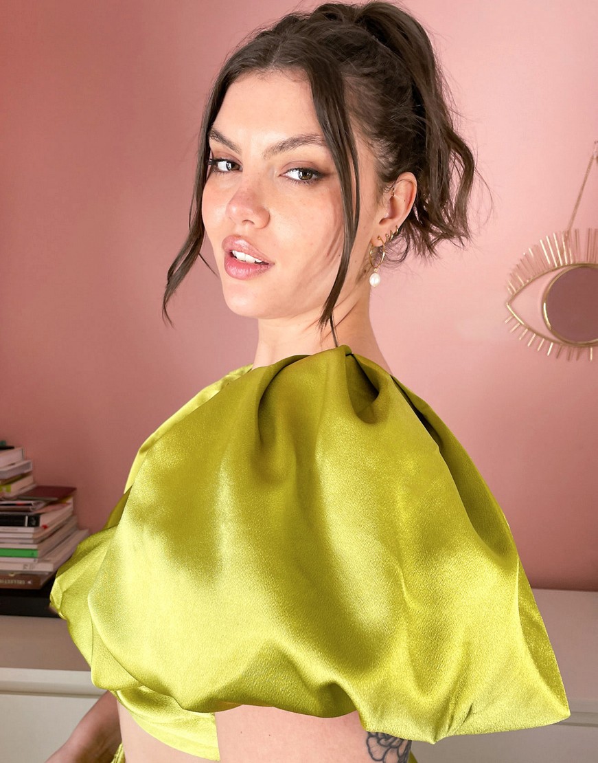 Yaura-Plus-Size-limonkowy-top-ze-skreconym-przodem-i-bufkami-48-2 Yaura-Plus-Size-limonkowy-top-ze-skreconym-przodem-i-bufkami-48