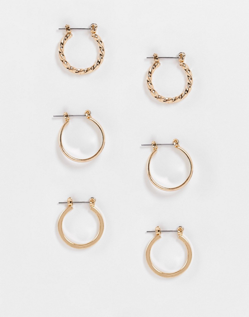 Zestaw 3 par 20mm pozłacanych kolczyków kół Zestaw-3-par-20mm-pozlacanych-kolczykow-kol