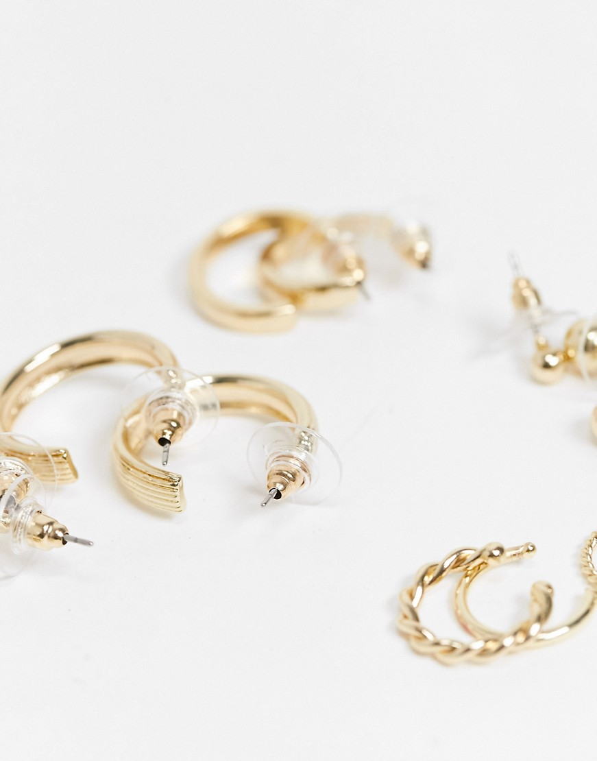 Zestaw-9-kolczykow-w-roznych-ksztaltach-zlote-1 Zestaw-9-kolczykow-w-roznych-ksztaltach-zlote