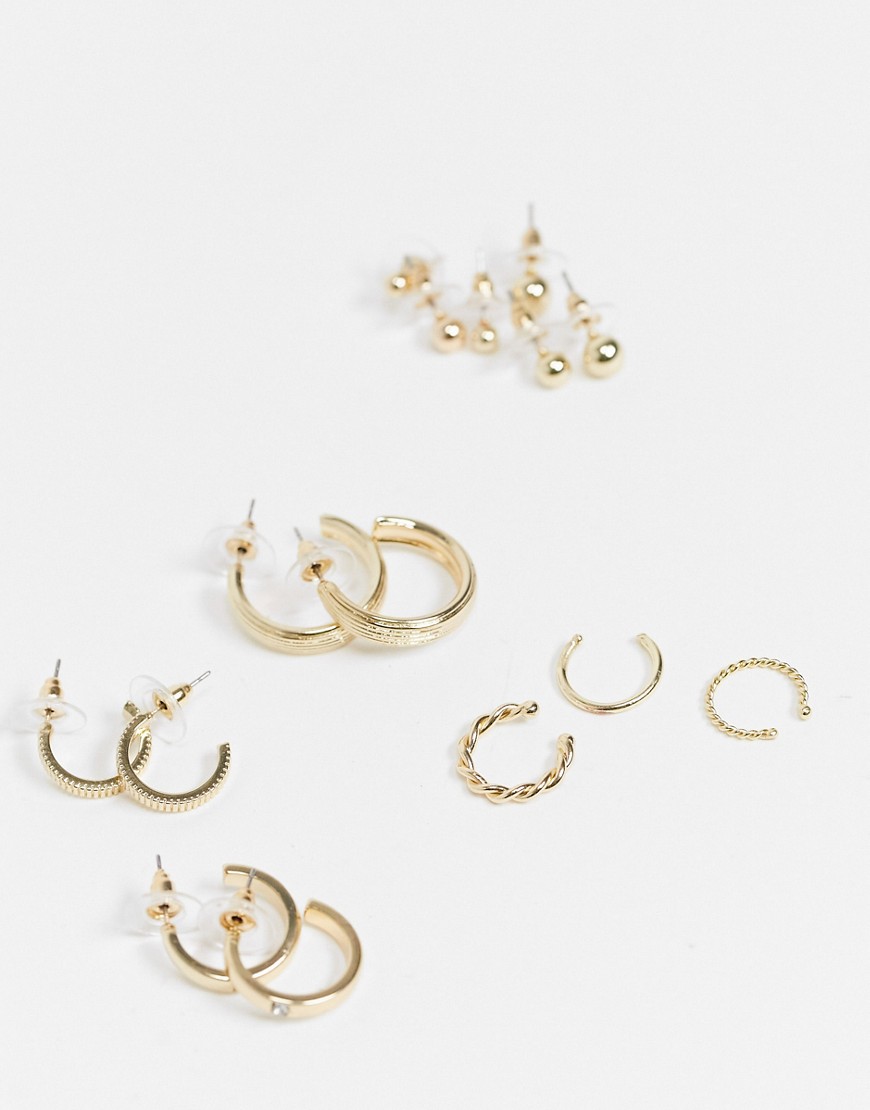 Zestaw-9-kolczykow-w-roznych-ksztaltach-zlote-3 Zestaw-9-kolczykow-w-roznych-ksztaltach-zlote