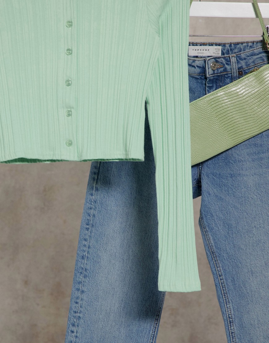 Zielony-damski-krotki-sweter-prazkowany-zapinany-na-guziki-defekt-44-2 Zielony-damski-krotki-sweter-prazkowany-zapinany-na-guziki-defekt-44