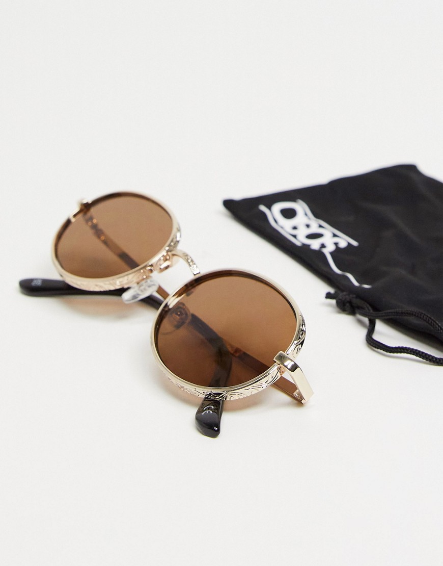 Zlote-owalne-okulary-przeciwsloneczne-z-wypuklymi-oprawkami-no-size-3 Zlote-owalne-okulary-przeciwsloneczne-z-wypuklymi-oprawkami-no-size