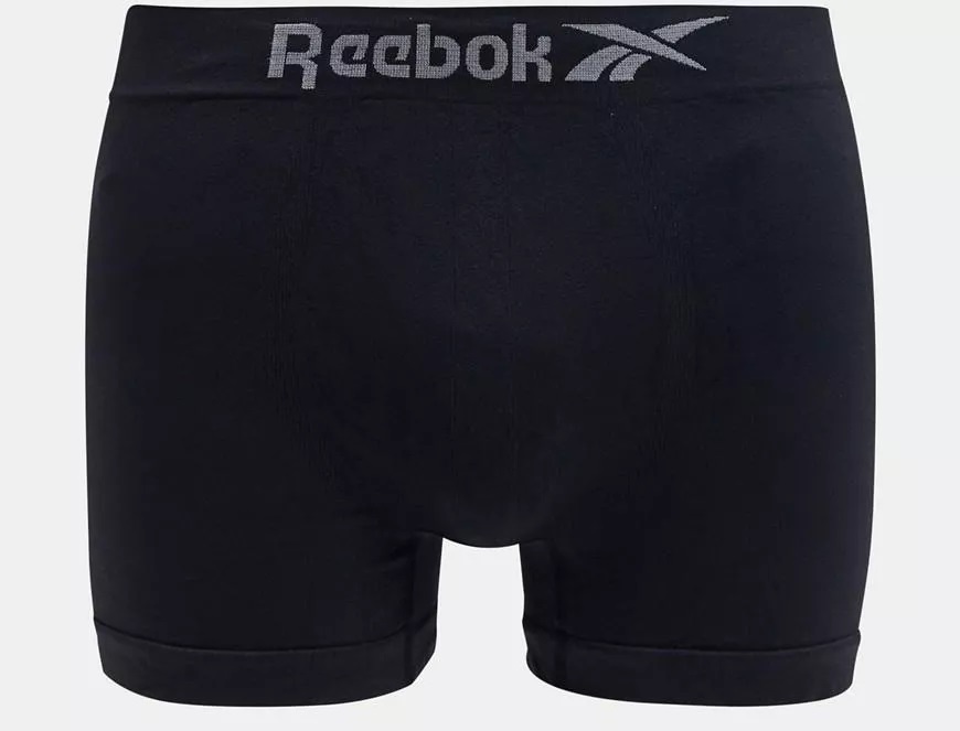 Reebok czarne bezszwowe bokserki logo M ccc-19.jpg