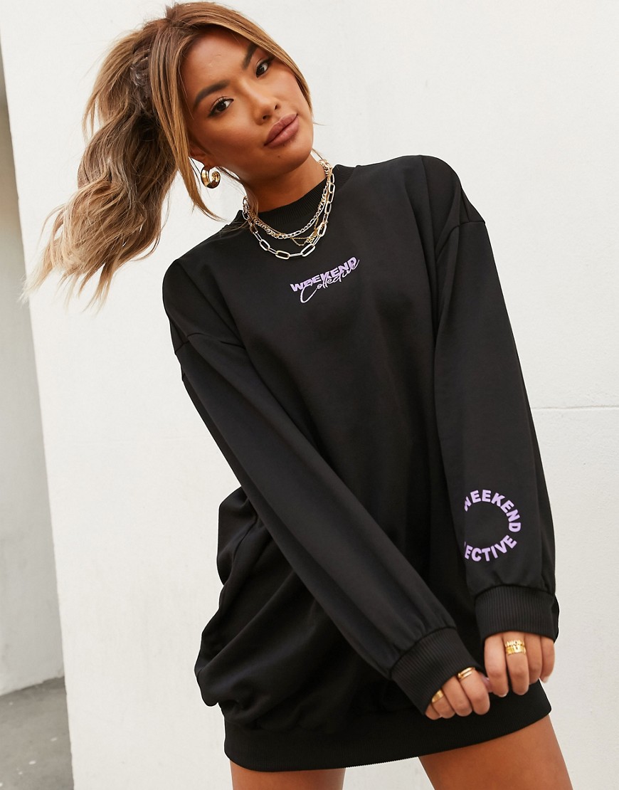 czarna-dresowa-sukienka-mini-oversize-40-3 czarna-dresowa-sukienka-mini-oversize-40