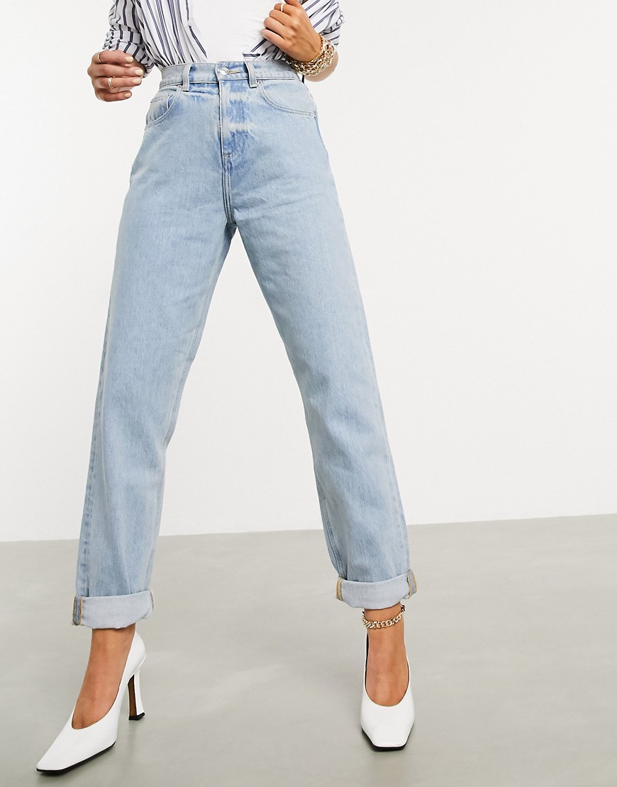 damskie-niebieskie-luzne-spodnie-jeansy-W26-L32-3 damskie-niebieskie-luzne-spodnie-jeansy-W26-L32