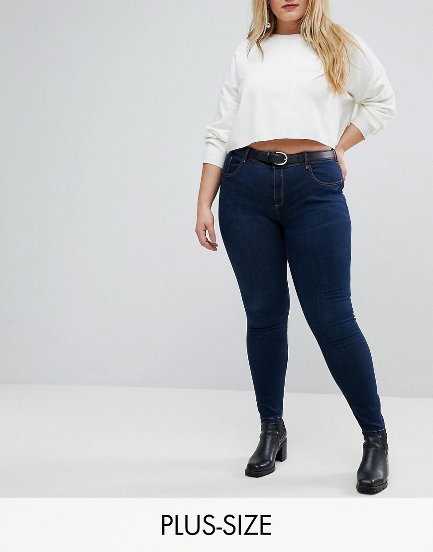 granatowe spodnie jeansy Plus size 48 granatowe-spodnie-jeansy-Plus-size-48
